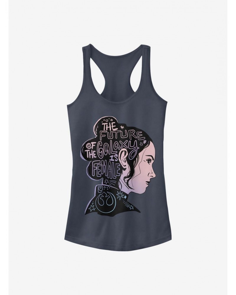 Star Wars: The Rise Of Skywalker Female Future Silhouette Girls Tank $6.77 Tanks