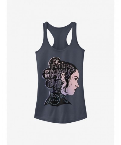 Star Wars: The Rise Of Skywalker Female Future Silhouette Girls Tank $6.77 Tanks