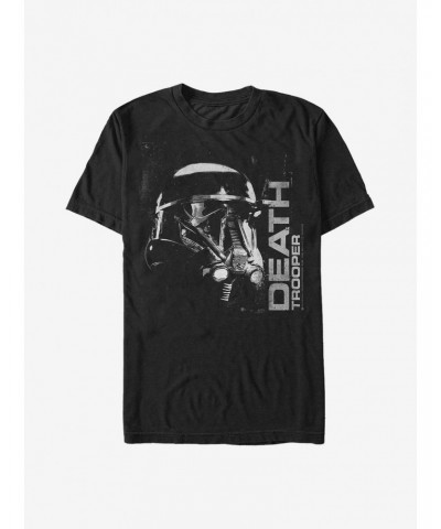 Star Wars Rogue One: A Star Wars Story Death Trooper Head T-Shirt $6.06 T-Shirts