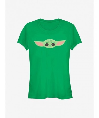 Star Wars The Mandalorian The Child Cute Face Girls T-Shirt $6.80 T-Shirts