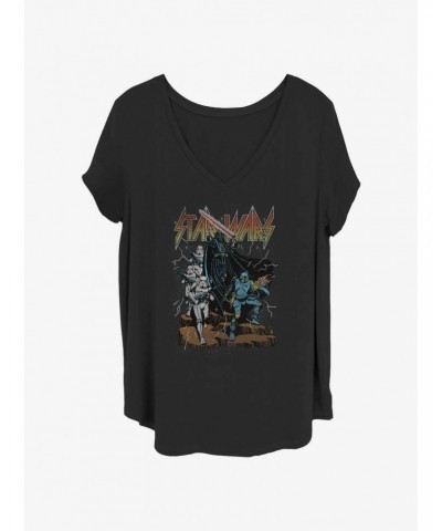 Star Wars Metal Wars Girls T-Shirt Plus Size $7.63 T-Shirts