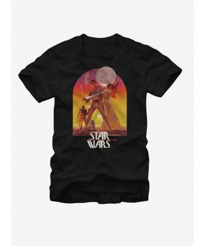 Star Wars Ralph McQuarrie Luke and Leia T-Shirt $4.81 T-Shirts