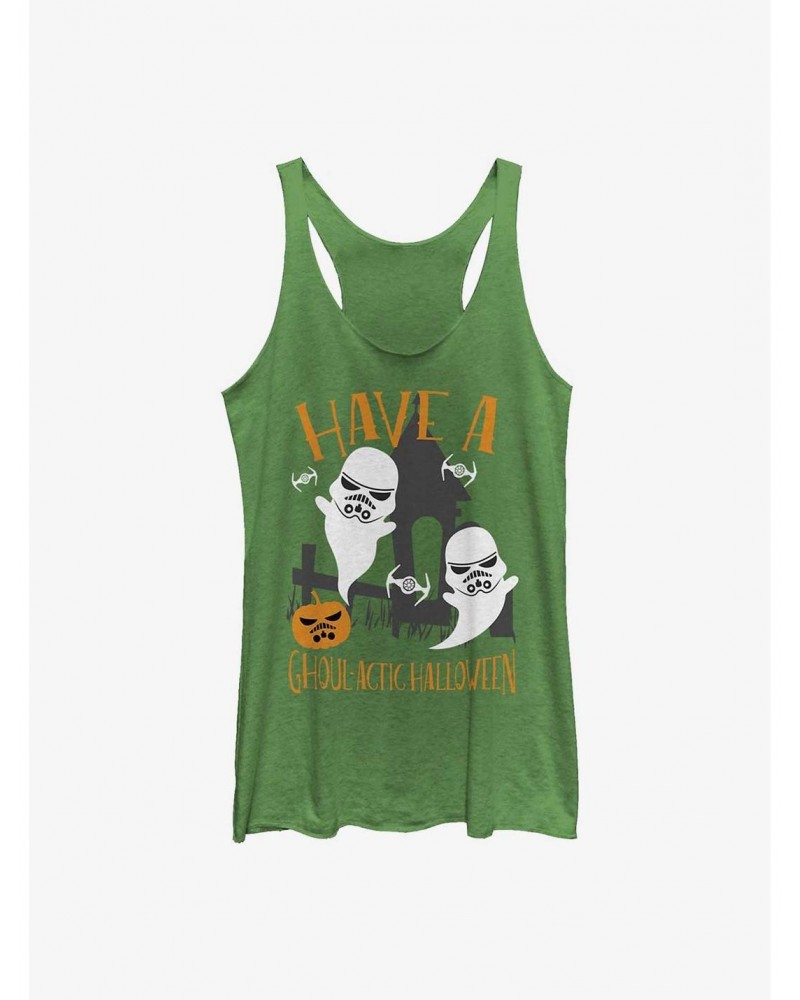 Star Wars Stormtrooper Ghoul-Actic Halloween Girls Tank $9.12 Tanks