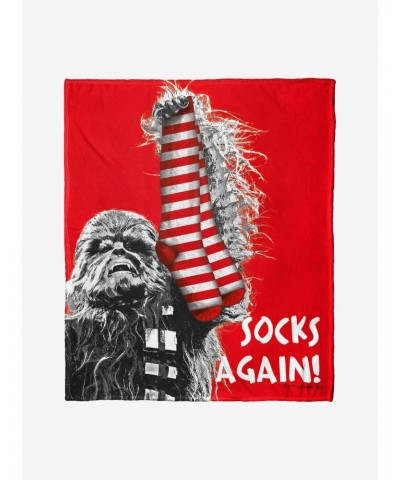 Star Wars Socks Again Throw Blanket $29.35 Blankets