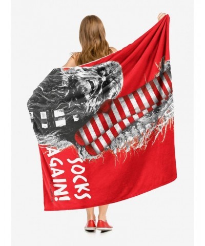 Star Wars Socks Again Throw Blanket $29.35 Blankets