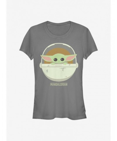 Star Wars The Mandalorian The Child Cute Bassinet Girls T-Shirt $8.09 T-Shirts