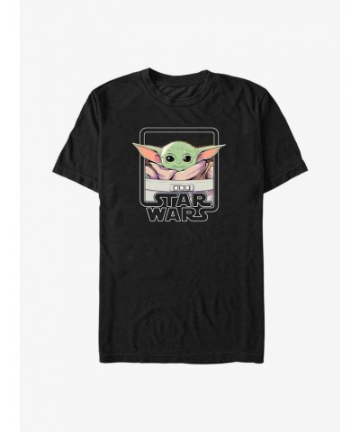 Star Wars The Mandalorian Grogu Frame Big & Tall T-Shirt $9.09 T-Shirts