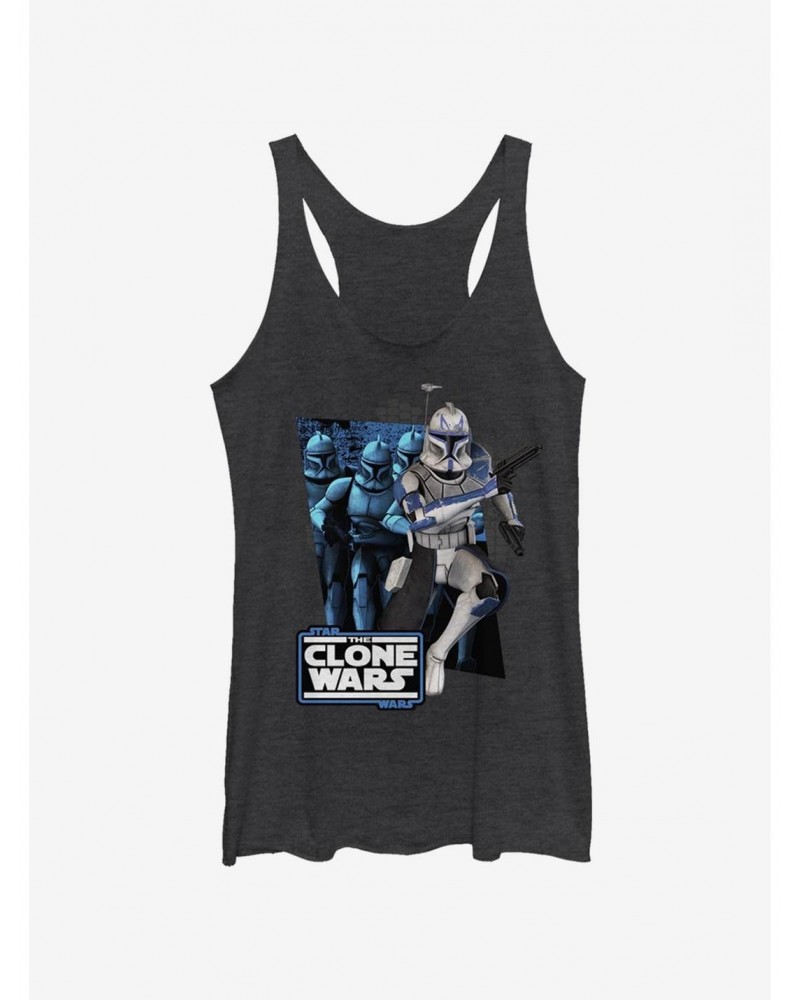 Star Wars The Clone Wars Rex Trooper Girls Tank $8.29 Tanks