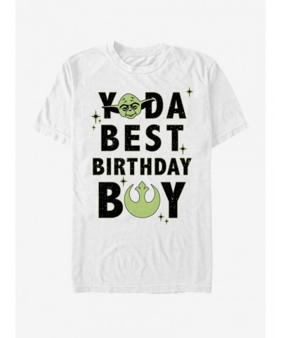 Star Wars Yoda Best Birthday Boy T-Shirt $6.06 T-Shirts