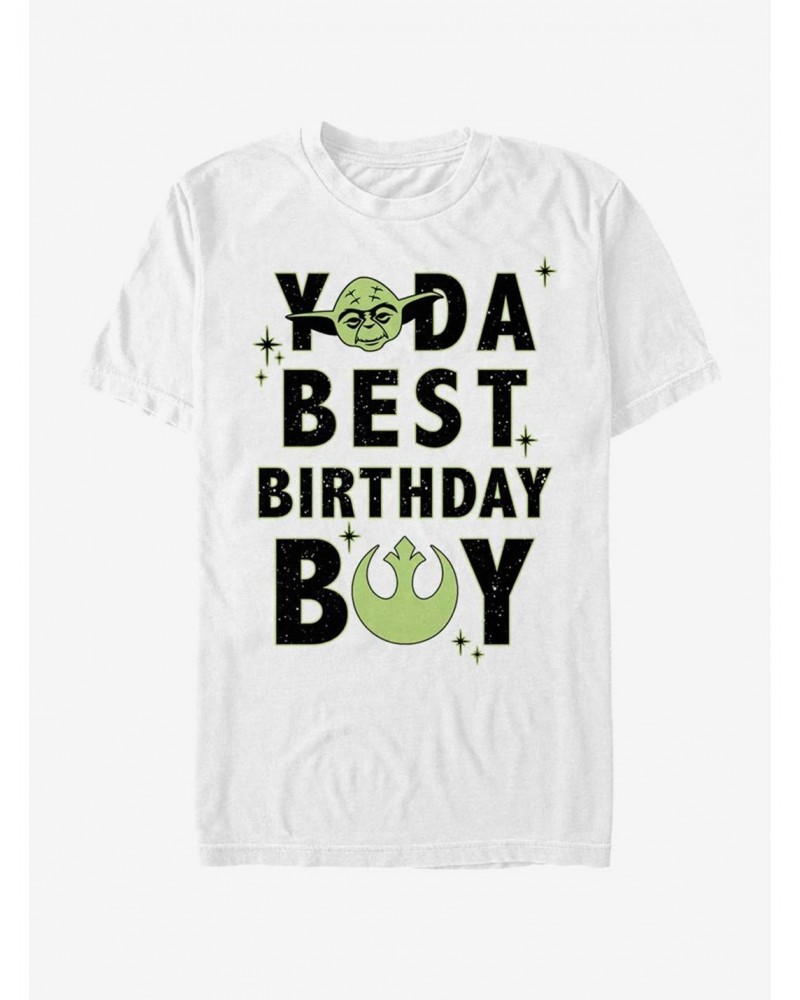 Star Wars Yoda Best Birthday Boy T-Shirt $6.06 T-Shirts