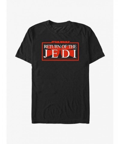 Star Wars Return of the Jedi 40th Anniversary Logo T-Shirt $4.81 T-Shirts