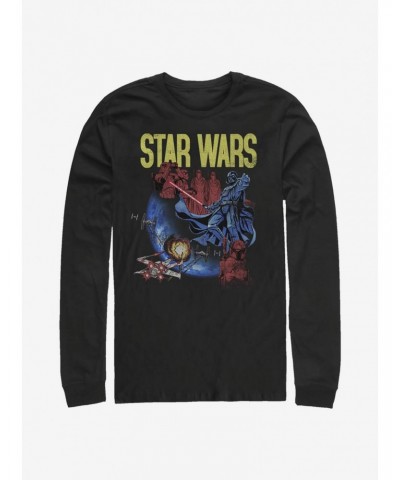 Star Wars Darth Vader Space Long-Sleeve T-Shirt $10.79 T-Shirts