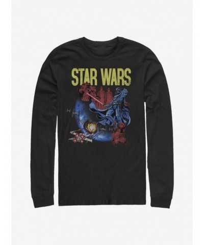 Star Wars Darth Vader Space Long-Sleeve T-Shirt $10.79 T-Shirts