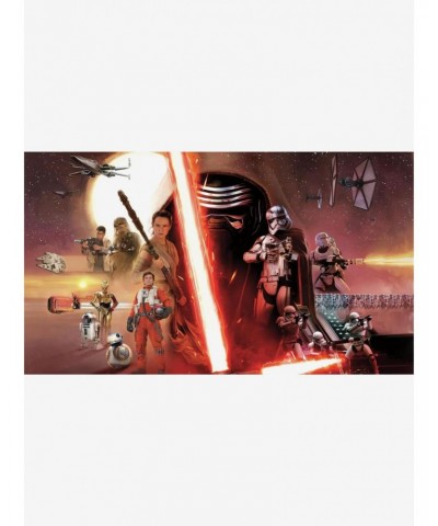 Star Wars The Force Awakens Episode VII Prepasted Surestrip Mural $74.93 Murals