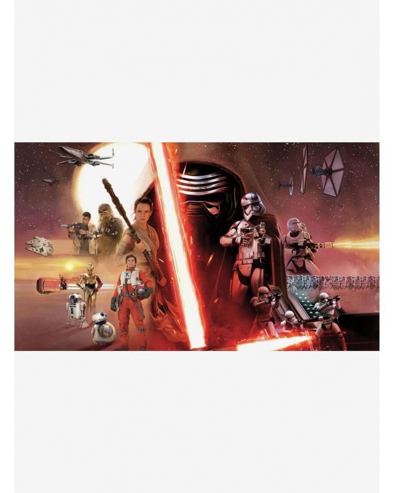 Star Wars The Force Awakens Episode VII Prepasted Surestrip Mural $74.93 Murals