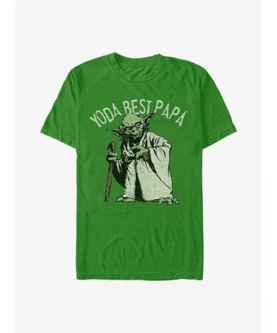 Star Wars Yoda Best Papa T-Shirt $7.61 T-Shirts