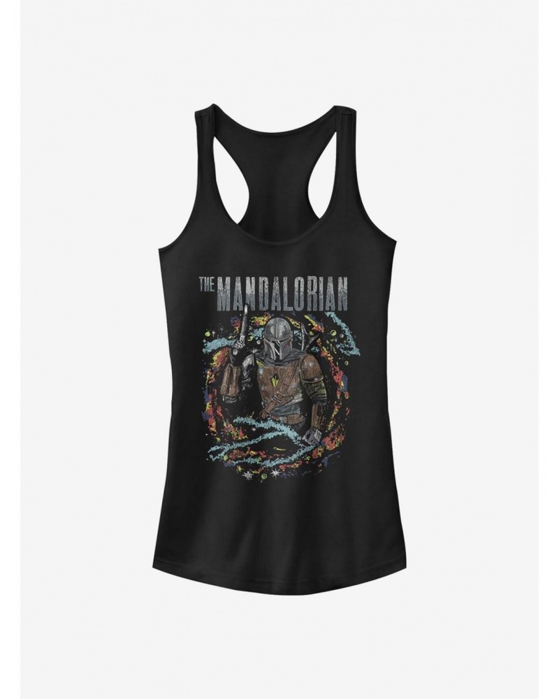 Star Wars The Mandalorian Brutal Surroundings Girls Tank $8.57 Tanks