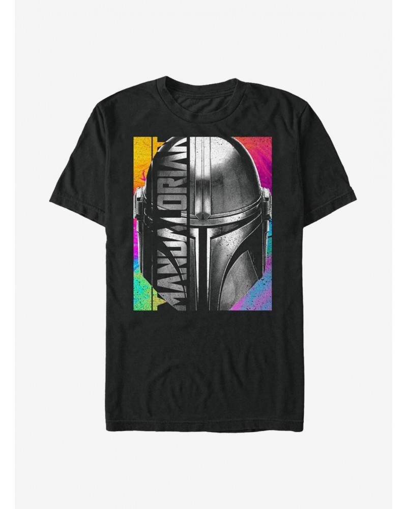 Star Wars The Mandalorian Inverse T-Shirt $6.52 T-Shirts