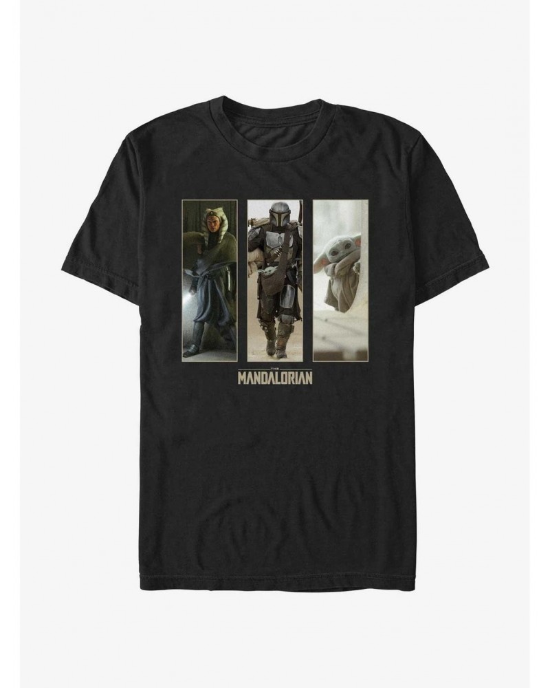 Star Wars The Mandalorian Ahsoka, Din Djarin & Grogu T-Shirt $6.37 T-Shirts