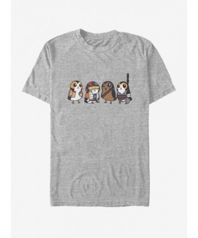 Star Wars Porgs As Characters T-Shirt $6.83 T-Shirts