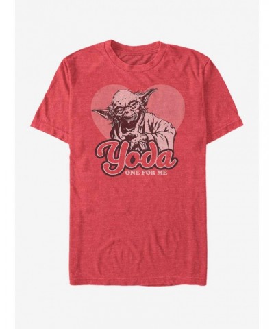 Star Wars Yoda Heart T-Shirt $7.77 T-Shirts