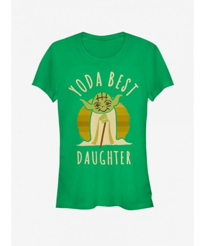 Star Wars Best Daughter Yoda Says Girls T-Shirt $7.44 T-Shirts