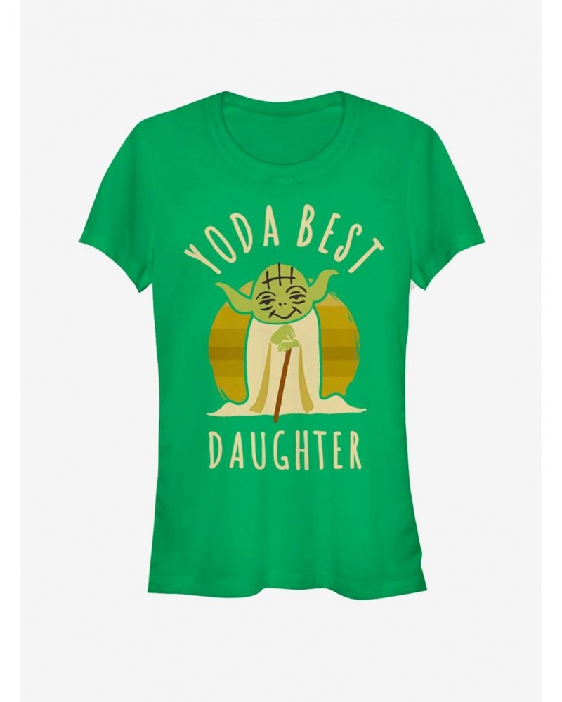 Star Wars Best Daughter Yoda Says Girls T-Shirt $7.44 T-Shirts