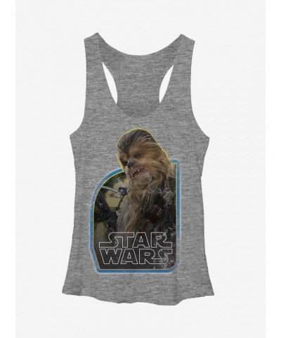 Star Wars Vintage Chewbacca Girls Tanks $9.53 Tanks