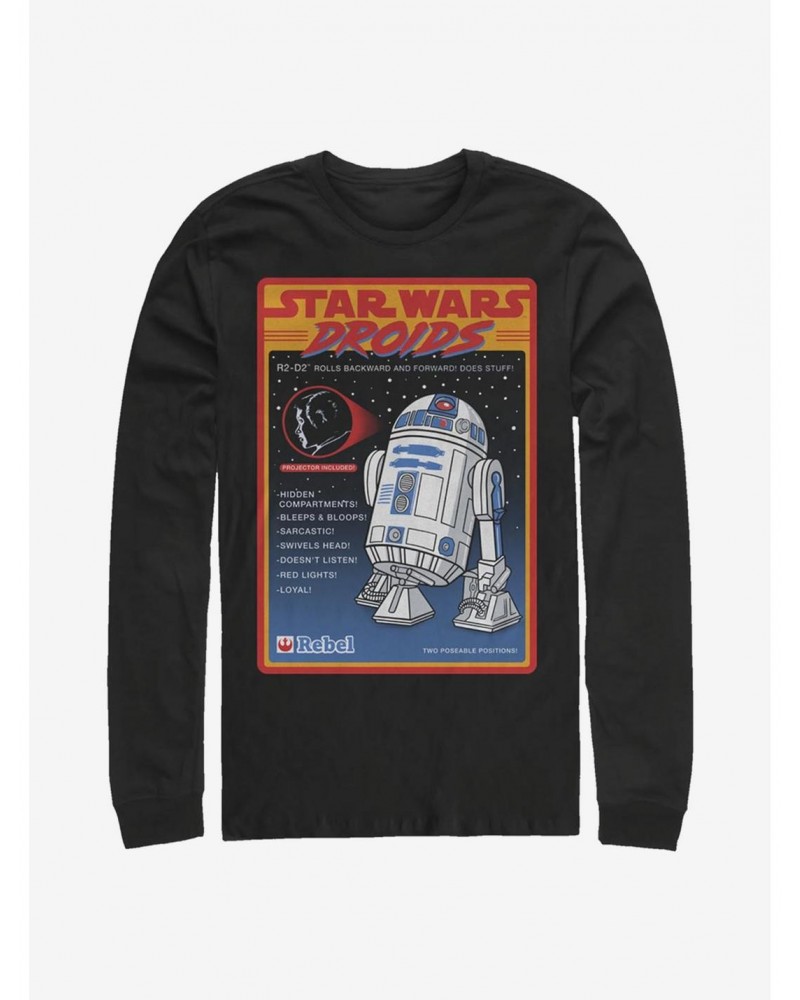 Star Wars Droid Figure Long-Sleeve T-Shirt $12.90 T-Shirts