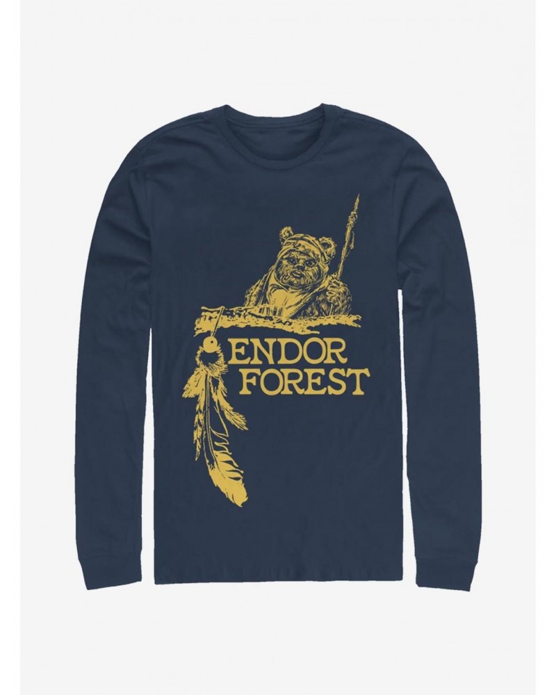 Star Wars Endor Forest Long-Sleeve T-Shirt $13.16 T-Shirts