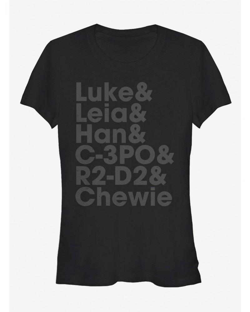 Star Wars Luke and Leia Girls T-Shirt $5.99 T-Shirts