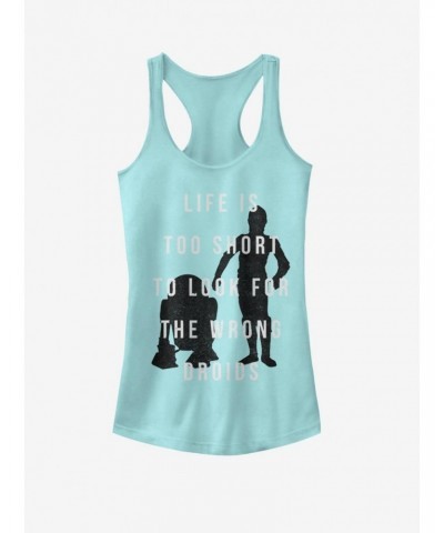 Star Wars The Wrong Droids Girls Tank $8.57 Tanks