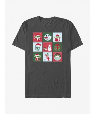 Star Wars The Mandalorian Grogu Festivities T-Shirt $6.52 T-Shirts