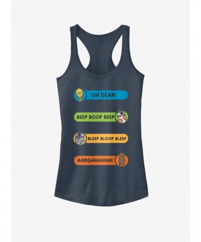 Star Wars Character Sounds Girls Tank $9.36 Tanks