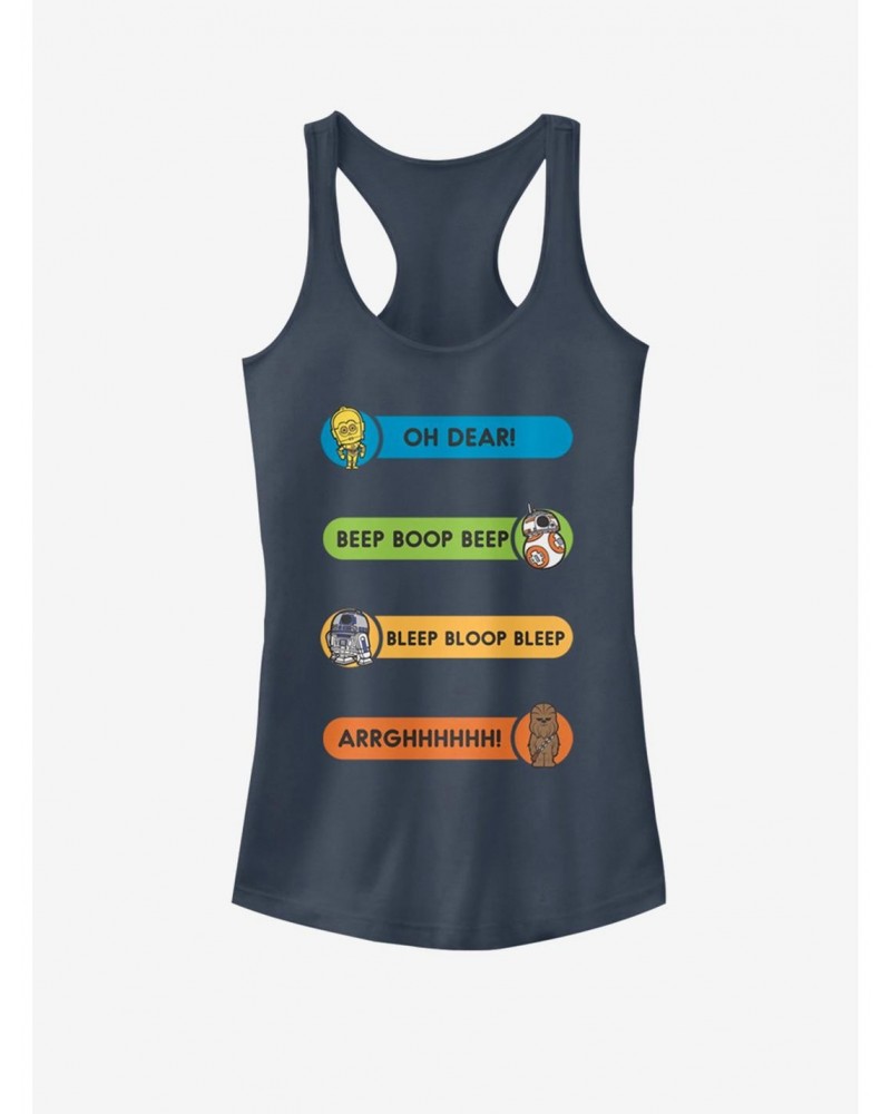 Star Wars Character Sounds Girls Tank $9.36 Tanks