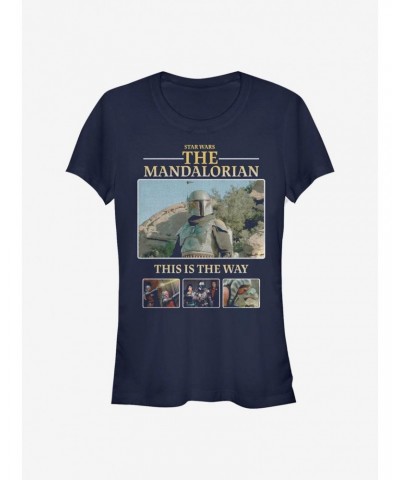 Star Wars The Mandalorian This Is The Way United Front Girls T-Shirt $6.80 T-Shirts