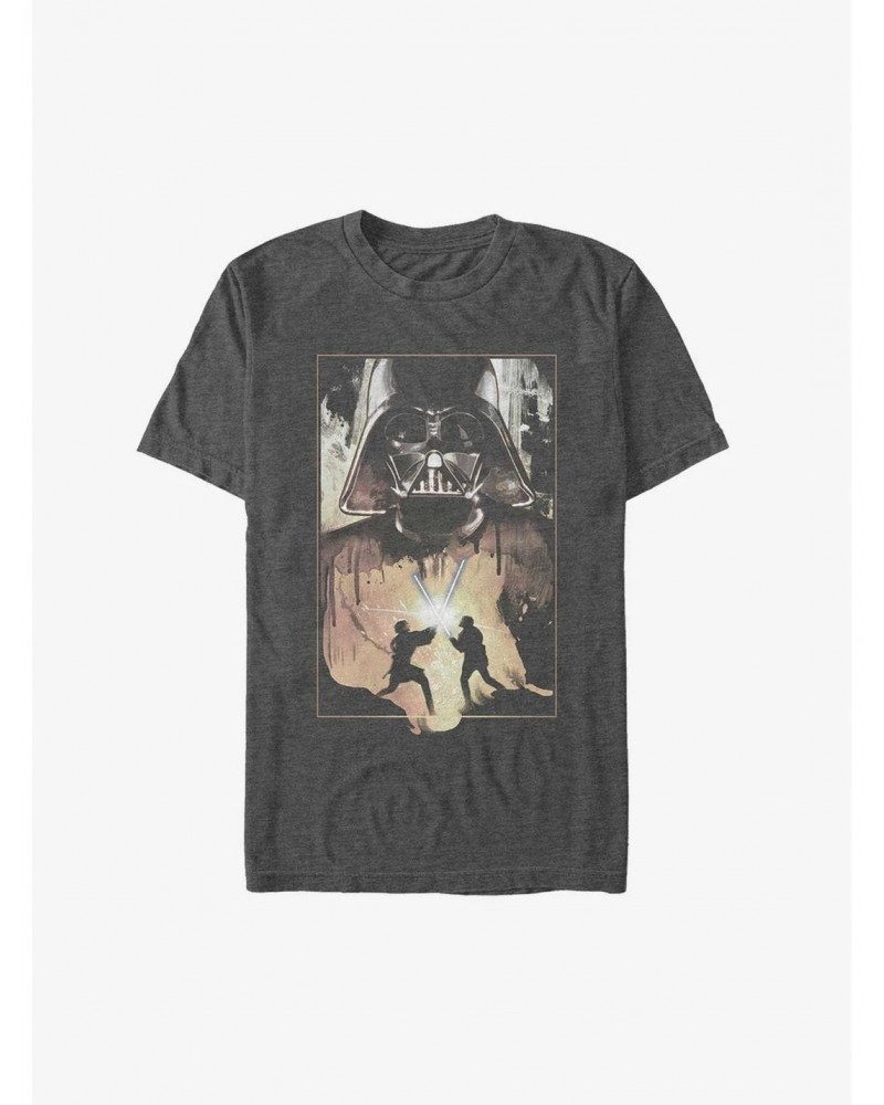 Star Wars Anakin And Obi-Wan Battle T-Shirt $4.97 T-Shirts