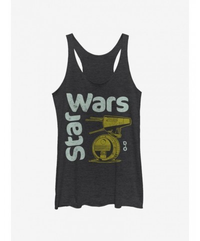 Star Wars Episode IX The Rise Of Skywalker Lil' Droid Girls Tank $6.84 Tanks