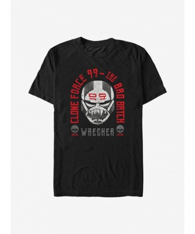 Star Wars: The Bad Batch Clone Force 99 Wrecker T-Shirt $5.90 T-Shirts