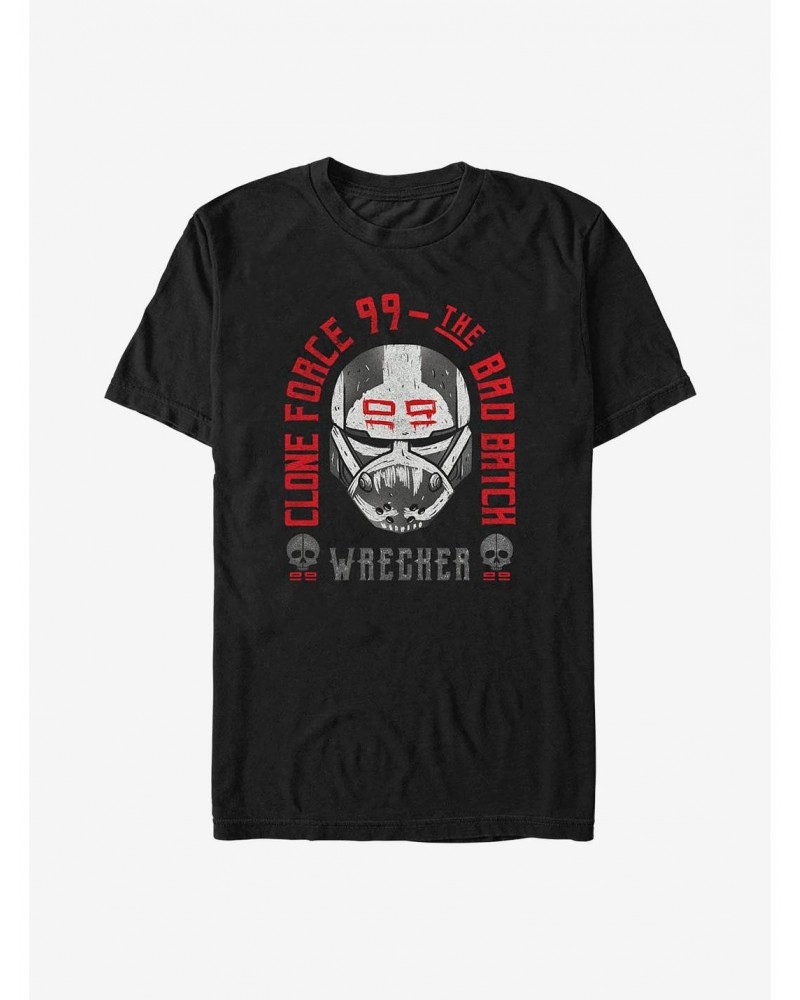 Star Wars: The Bad Batch Clone Force 99 Wrecker T-Shirt $5.90 T-Shirts