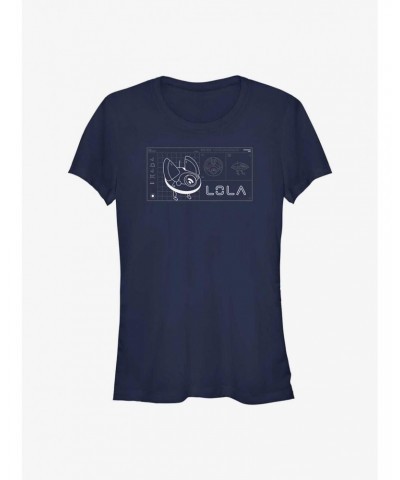 Star Wars Obi-Wan Kenobi Lola Droid Schematic Girls T-Shirt $8.09 T-Shirts