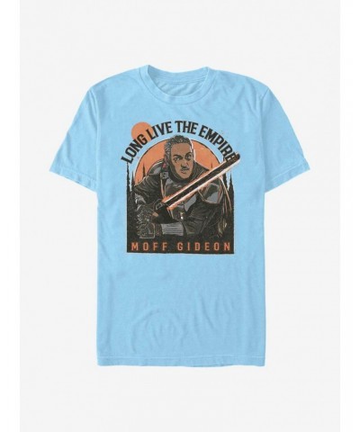 Star Wars The Mandalorian Long Live The Empire Gideon T-Shirt $4.97 T-Shirts