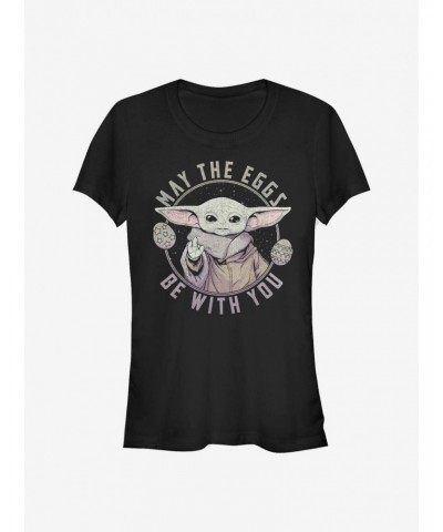 Star Wars The Mandalorian The Child May The Eggs Girls T-Shirt $7.93 T-Shirts