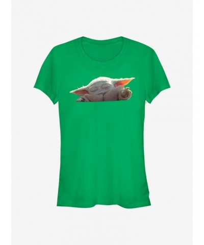 Star Wars The Mandalorian The Child Gaze Girls T-Shirt $5.99 T-Shirts