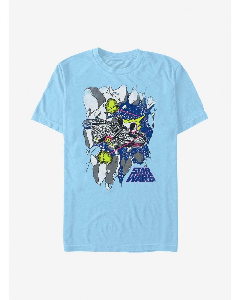 Star Wars Falcon Break Through T-Shirt $6.83 T-Shirts