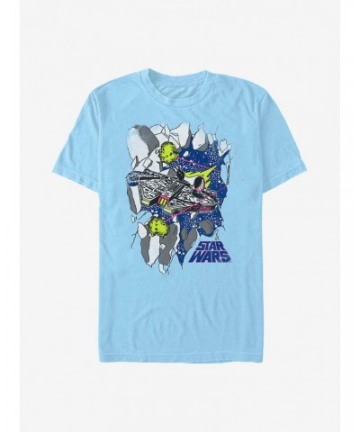 Star Wars Falcon Break Through T-Shirt $6.83 T-Shirts