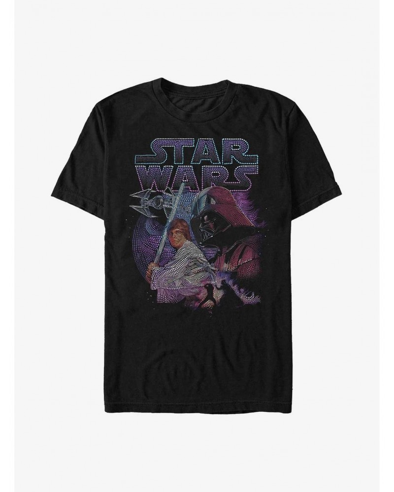 Star Wars Dotted Galaxy T-Shirt $5.28 T-Shirts