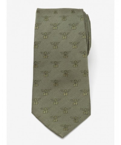 Star Wars Mandalorian The Child Sage Green Tie $31.31 Ties