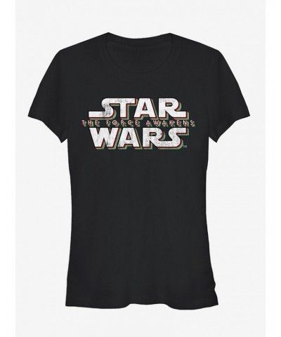 Star Wars Episode VII The Force Awakens Classic Logo Girls T-Shirt $5.66 T-Shirts