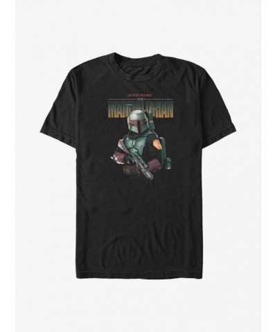 Star Wars The Mandalorian Boba Fett Shoot Out Big & Tall T-Shirt $7.65 T-Shirts